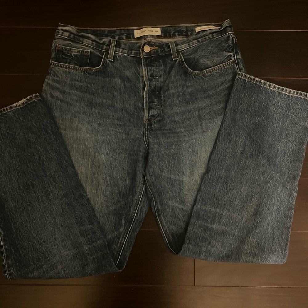 Denim Forum patti mid rise straight